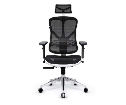 Fotel ergonomiczny DIABLO V-BASIC biało-czarny